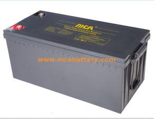 Batterie gel de stockage intelligent 12V pour l'industrie