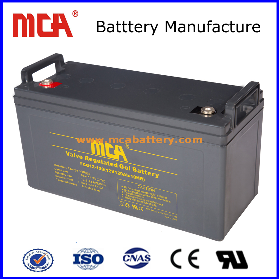 Batterie gel Agm 12v 120ah pour onduleur